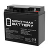 Mighty Max Battery 12V 18AH SLA Battery for Yamaha 700 YFM7FG Grizzly 2007-2015 ML18-122112238